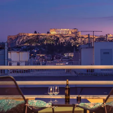 Apartment Acropolis View Mini Sky & Hot Tub Athens