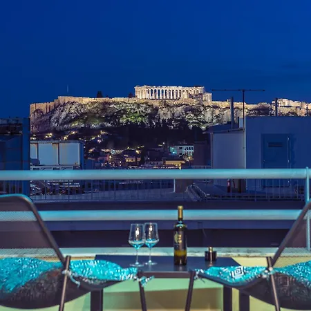 Apartment Acropolis View Mini Sky & Hot Tub