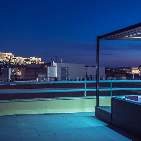 Acropolis View Mini Sky & Hot Tub *