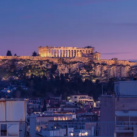 Apartment Acropolis View Mini Sky & Hot Tub