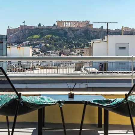 Apartment Acropolis View Mini Sky & Hot Tub