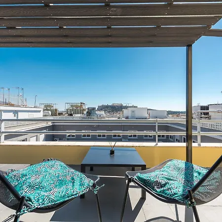 Acropolis View Mini Sky & Hot Tub Athens