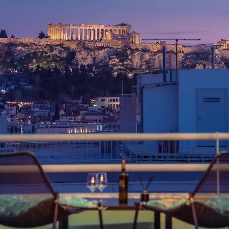 Acropolis View Mini Sky & Hot Tub *