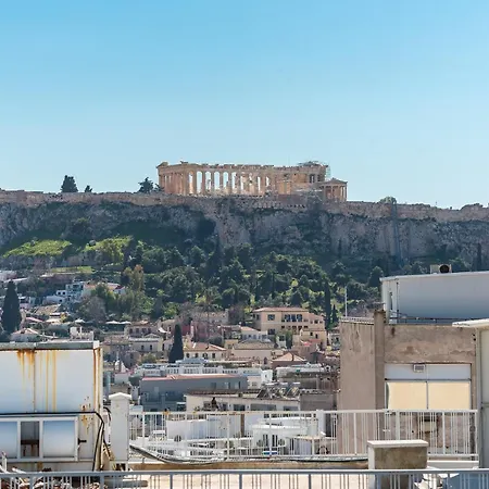 Apartment Acropolis View Mini Sky & Hot Tub