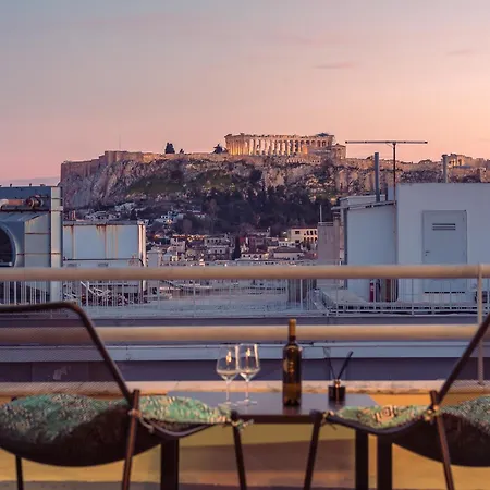 Apartment Acropolis View Mini Sky & Hot Tub *