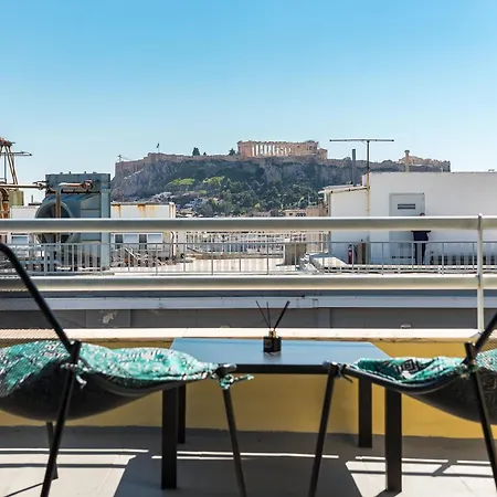 Apartment Acropolis View Mini Sky & Hot Tub