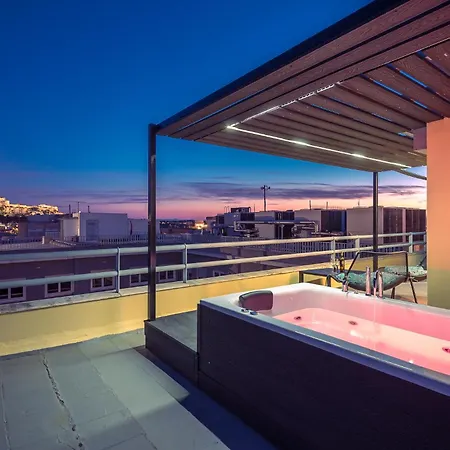 Apartment Acropolis View Mini Sky & Hot Tub Athens