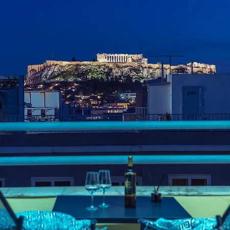 Acropolis View Mini Sky & Hot Tub Apartment Athens