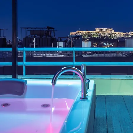 Apartment Acropolis View Mini Sky & Hot Tub