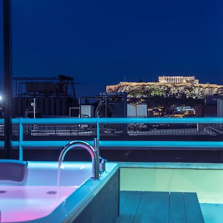 Acropolis View Mini Sky & Hot Tub
